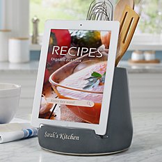 Ceramic Utensil Holder + Tablet Stand